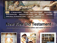 Tablet Screenshot of newviewoldtestament.com